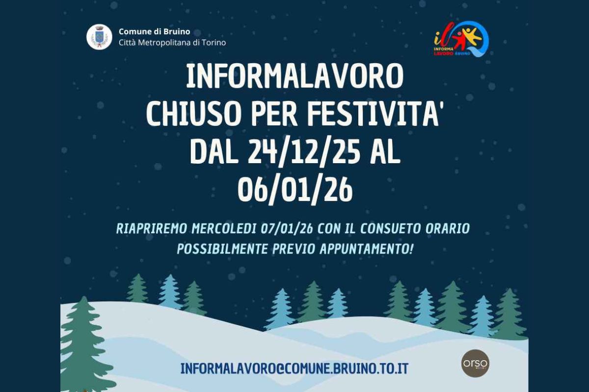 Chiusura Sportello Informalavoro