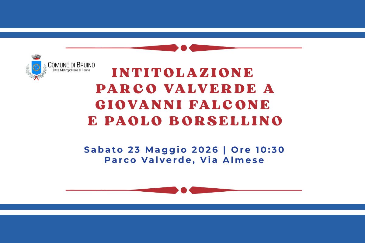 Intitolazione Parco Valverde