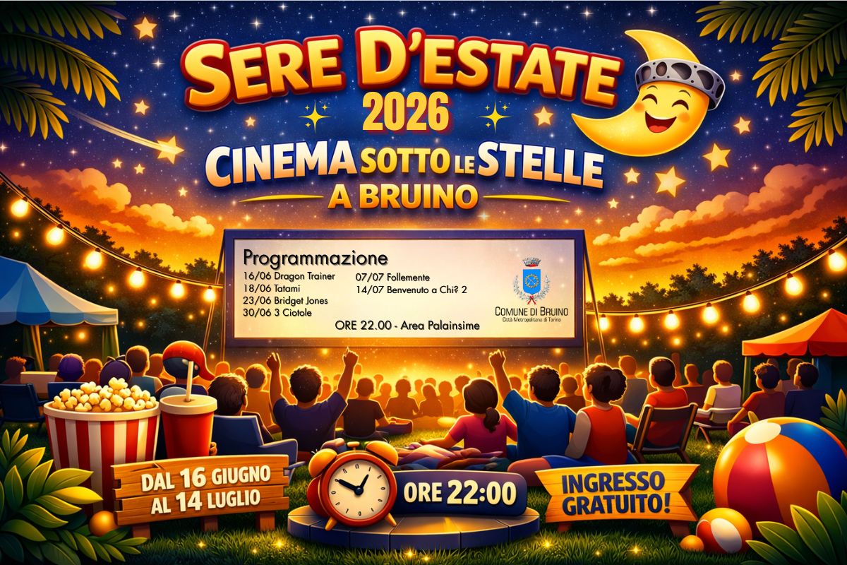 Cinema Sotto Le Stelle Bruno 2026