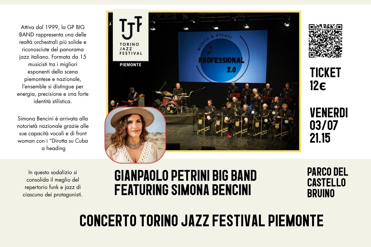 Copertina Concerto Torino Jazz Festival
