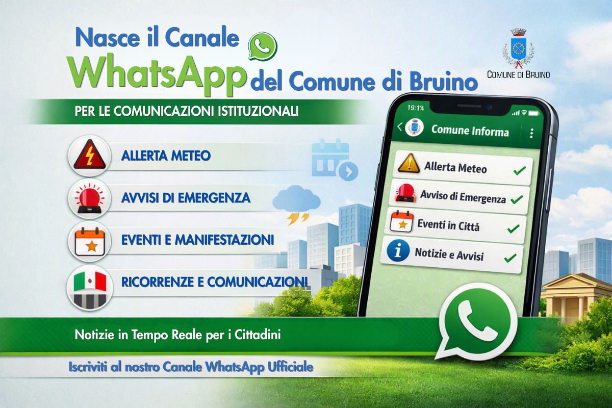 WhatsApp Comune di Bruino